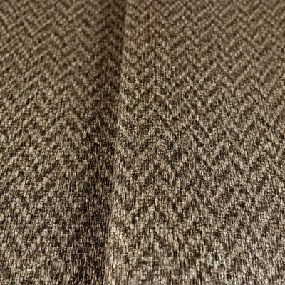 Brown Chevron Wallpaper, Zigzag Pattern Woven Textured Fiber Weave Design, Non-Pasted - Walloro High End Wallcoverings & More