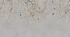 Chinoiserie Birds Floral Wall Mural, Gray Flowers Blossom Wallpaper, Large, Oversized Elegant Custom Size Wall Art, Non-Woven, Non-Pasted, Modern - Walloro High End Wallcoverings & More