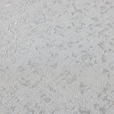 Classic Abstract Metallic Accent Wallpaper, Light Gray 3D Embossed Solid Color Glitter Shimmer Elegant Wallcovering - Walloro High End Wallcoverings & More