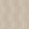 Contemporary 3D Embossed Geometric Wallpaper, Beige Modern Chevron Herringbone Shapes Wallcovering, Sturdy, Large 177 sq ft Roll - Walloro High End Wallcoverings & More