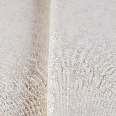 Cream Classic Textured Metallic Accent Wallpaper, 3D Embossed Glitter Shimmer Elegant Wallcovering - Walloro High End Wallcoverings & More
