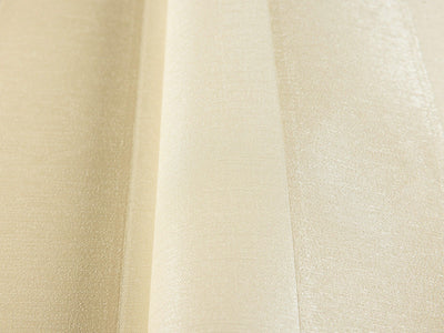 Cream Timeless Bold Striped Wallpaper, Flocked Textured Velvet Feeling Thick Lines Wallcovering - Walloro High End Wallcoverings & More