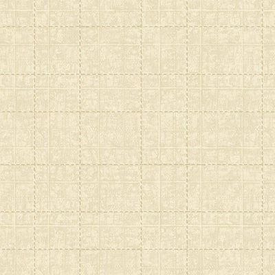 Deep Embossed Geometric Beigie, Home Wall Decor, Aesthetic Wallpaper, Textured Wallcovering Non-Adhesive and Non-Peel - Walloro High End Wallcoverings & More
