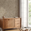 Distressed Worn Wallpaper, Brown 3D Embossed Textured Weathered Solid Color Wallcovering, Abstract Contemporary Home Commercial Interior Wall Design - Walloro High End Wallcoverings & More