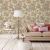 Embossed Modern Solid Color Wallpaper, Cream Textured Wallcovering for Commercial and Home Interior Design Use - Walloro High End Wallcoverings & More