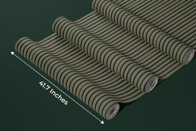 WPC Wood Wallpaper, Green Mural, Oversized Custom Size Wall Art, Non-Woven, Non-Adhesive, Modern Wall Paper, Removable
