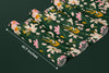 Hand Drawn Floral Wallpaper, Seamless Pattern Mural, Oversized Custom Size Wall Art, Non-Woven, Non-Adhesive, Modern Wall Paper, Removable