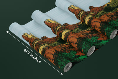 Wild West Wallpaper, Desert Landscape Mural, Oversized Custom Size Wall Art, Non-Woven, Non-Adhesive, Modern Wall Paper, Removable