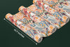 Floral Liberty Pattern Wallpaper, Plants Background Mural, Oversized Custom Size Wall Art, Non-Woven, Non-Adhesive, Modern Wall Paper, Removable