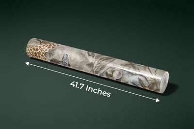 Safari Animals Wallpaper, Watercolor Mural, Oversized Custom Size Wall Art, Non-Woven, Non-Adhesive, Modern Wall Paper, Removable