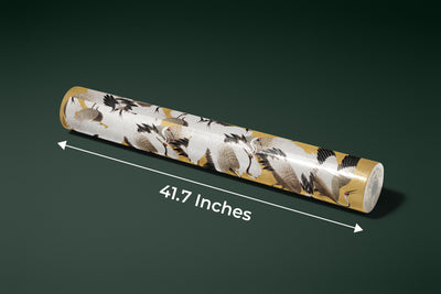 Flock Cranes Wallpaper, Japanese Mural, Oversized Custom Size Wall Art, Non-Woven, Non-Adhesive, Modern Wall Paper, Removable
