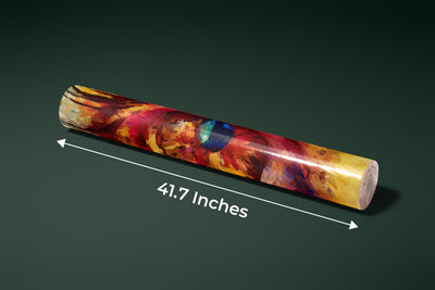 Eye Oil Painting Wallpaper, Brush Strokes Mural, Oversized Custom Size Wall Art, Non-Woven, Non-Adhesive, Modern Wall Paper, Removable