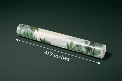 Scenic Jungle Wallpaper, Flying Birds Mural, Oversized Custom Size Wall Art, Non-Woven, Non-Adhesive, Modern Wall Paper, Removable