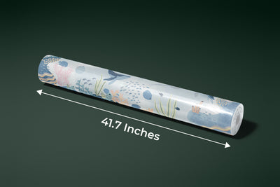 Under the Sea Wallpaper, Sea Animals Mural, Oversized Custom Size Wall Art, Non-Woven, Non-Adhesive, Modern Wall Paper, Removable