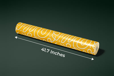 Fun Line Doodle Wallpaper, Seamless Pattern Mural, Oversized Custom Size Wall Art, Non-Woven, Non-Adhesive, Modern Wall Paper, Removable