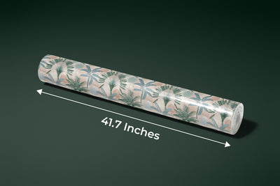 Palm Trees Wallpaper, Seamless Pattern Mural, Oversized Custom Size Wall Art, Non-Woven, Non-Adhesive, Modern Wall Paper, Removable