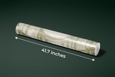 Roman Garden Wallpaper, Peacock Mural, Oversized Custom Size Wall Art, Non-Woven, Non-Adhesive, Modern Wall Paper, Removable