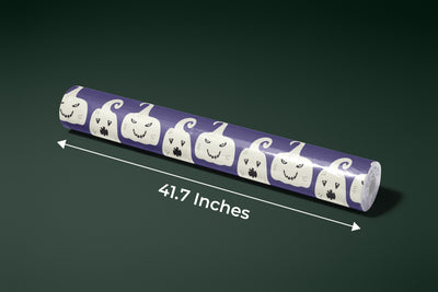 Ghosts, Purple Background Wallpaper, Seamless Pattern Mural, Oversized Custom Size Wall Art, Non-Woven, Non-Adhesive, Modern Wall Paper, Removable