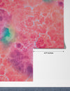 Alcohol Ink Watercolor Wallpaper, Liquid Splash Mural, Oversized Custom Size Wall Art, Non-Woven, Non-Adhesive, Modern Wall Paper, Removable