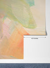 Pastel Colors Wallpaper, Acrylic Paint Strokes Mural, Oversized Custom Size Wall Art, Non-Woven, Non-Adhesive, Modern Wall Paper, Removable