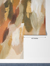 Abstract Hand Painted Wallpaper, Stylish Mural, Oversized Custom Size Wall Art, Non-Woven, Non-Adhesive, Modern Wall Paper, Removable