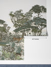 Safari Panaroma Wallpaper, Seamless Wildlife Mural, Oversized Custom Size Wall Art, Non-Woven, Non-Adhesive, Modern Wall Paper, Removable