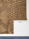 Snake Skin Texture Wallpaper, Golden Mural, Oversized Custom Size Wall Art, Non-Woven, Non-Adhesive, Modern Wall Paper, Removable