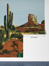 Wild West Wallpaper, Desert Landscape Mural, Oversized Custom Size Wall Art, Non-Woven, Non-Adhesive, Modern Wall Paper, Removable