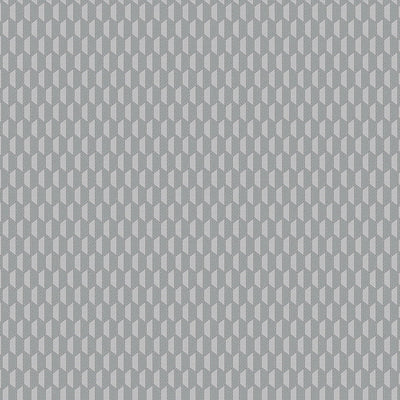 Gray Elegant Hexagon Embossed Wallpaper, Small Honeycomb Grid Pattern Textured wallcovering - Walloro High End Wallcoverings & More