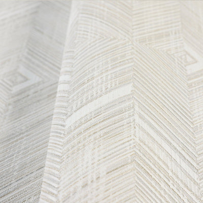 Ivory Geometric Modern Textured Wallpaper, Contemporary Minimalist Wallcovering, Wall Accent - Walloro High End Wallcoverings & More
