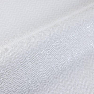 Kids Room Chevron Textured Wallpaper, White, Ivory, Boys Girls Bedroom Wallpaper, Nursery Wallpaper, 114 sq ft Roll, Kids Bathroom, Washable - Walloro High End Wallcoverings & More