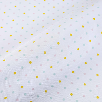 Kids Room Polka Dots Textured Wallpaper, Yellow, White, Boys Girls Bedroom Wallpaper, Nursery Wallpaper, 114 sq ft, Kids Bathroom Wallpaper - Walloro High End Wallcoverings & More