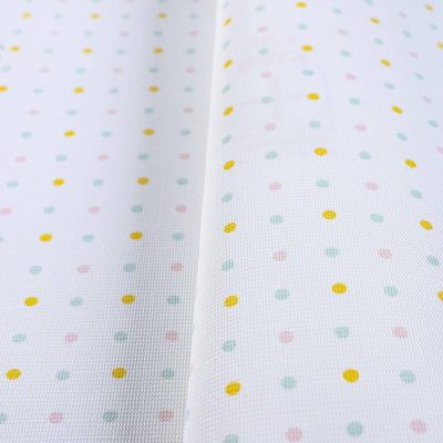 Kids Room Polka Dots Textured Wallpaper, Yellow, White, Boys Girls Bedroom Wallpaper, Nursery Wallpaper, 114 sq ft, Kids Bathroom Wallpaper - Walloro High End Wallcoverings & More