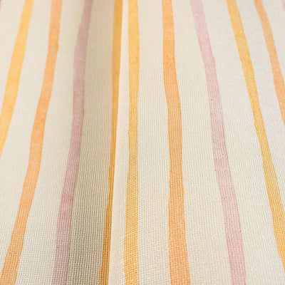 Kids Room Textured Wallpaper, Striped Wallpaper, Girls Boys Bedroom Wall Paper, Nursery Wallcovering, 114 sq ft, Yellow, Washable, Durable - Walloro High End Wallcoverings & More