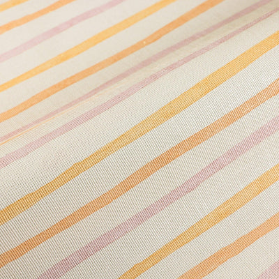 Kids Room Textured Wallpaper, Striped Wallpaper, Girls Boys Bedroom Wall Paper, Nursery Wallcovering, 114 sq ft, Yellow, Washable, Durable - Walloro High End Wallcoverings & More
