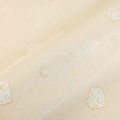 Kids Room Yellow Cheese Textured Wallpaper, Light Color White, Boys Girls Bedroom Wallpaper, Nursery Wallpaper, 114 sq ft Roll, Bathroom - Walloro High End Wallcoverings & More