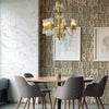 Letters Wallpaper, Rich Textured Wallcovering, Traditional, Light Color, Extra Large 114 sq ft Roll, Washable, Alphabet Wallpaper - Walloro High End Wallcoverings & More