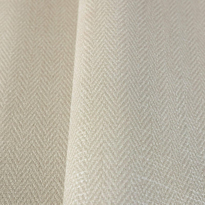 Light Beige Chevron Wallpaper, Textured Modern Fabric Like Wallcovering, Solid Neutral Colors - Walloro High End Wallcoverings & More