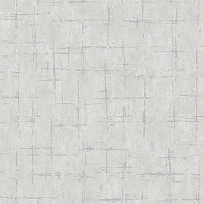 Light Gray Abstract Metallic Lines Wallpaper, 3D Deep Embosed Silver Gold Rustic Geometric Interior Decor - Walloro High End Wallcoverings & More