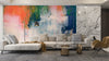 Colorful Texture Wallpaper, Acrylic Mural, Oversized Custom Size Wall Art, Non-Woven, Non-Adhesive, Modern Wall Paper, Removable