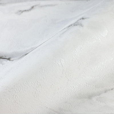 Luxury Marble Pattern Wallpaper, 3D Embossed Textured White, Gray Stone Design Realistic Wallcovering - Walloro High End Wallcoverings & More