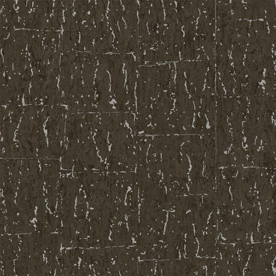 Modern Cork Embossed Wallpaper, Rich Textured Wallcovering, Traditional, Camper Van Log Cabin, Large 114 sq ft Roll, Washable, Dark Neutral - Walloro High End Wallcoverings & More