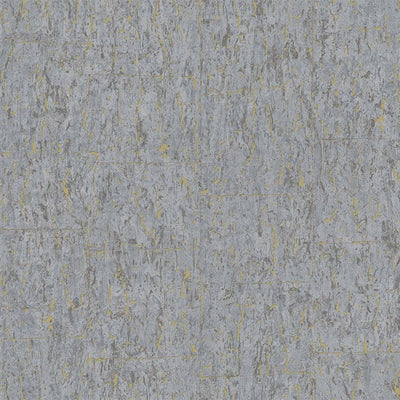 Modern Cork Gray Gold Embossed Wallpaper, Rich Textured Wallcovering, Traditional, Camper Van Log Cabin, Large 114 sq ft Roll, Washable - Walloro High End Wallcoverings & More