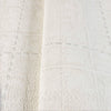 Modern Embossed Geometric Vanilla Home Wall Decor, Aesthetic Wallpaper, Textured Wallcovering Non-Adhesive and Non-Peel - Walloro High End Wallcoverings & More