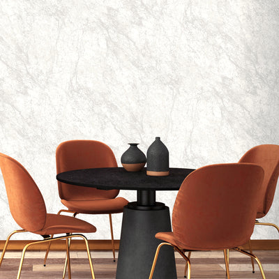Modern Textured Distressed Wallpaper, Off-White Embossed Industrial Metallic Rustic Wallcovering - Walloro High End Wallcoverings & More