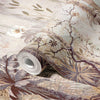 Nature Trees Wall Mural, Beige Forest Theme Wallpaper, Large Jungle Custom Size Wall Art, Non-Woven, Non-Pasted, Removable, Washable, Covering - Walloro High End Wallcoverings & More