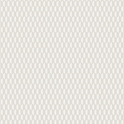 Off White Elegant Hexagon Embossed Wallpaper, Small Honeycomb Grid Pattern Textured wallcovering - Walloro High End Wallcoverings & More