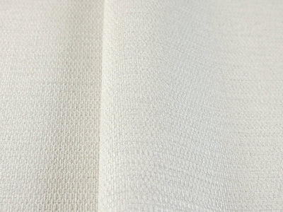 Off White Jute Basket Weave Textured Wallpaper, Solid Color Modern Plain Wallcovering - Walloro High End Wallcoverings & More