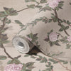 Peony Chinoiserie Blossom Wall Mural, Light Green Floral Bloom Wallpaper, Oversized Contemporary Custom Size Wall Art, Non-Woven, Non-Pasted, Removable - Walloro High End Wallcoverings & More
