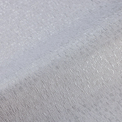 Silver Shiny Metallic Modern Wallpaper, 3D Deep Embossed Abstract Geometric Patterns Wall Paper - Walloro High End Wallcoverings & More